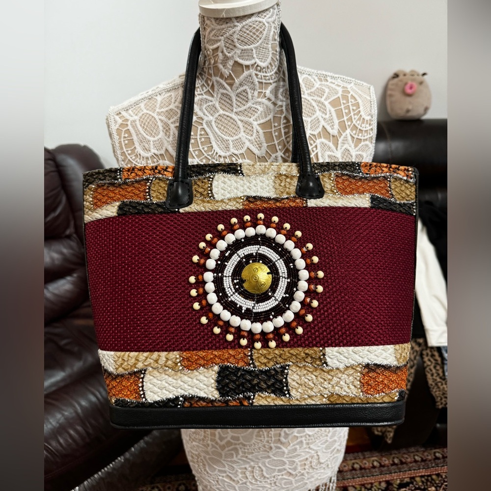 Artesian tote purchased in Lagos, Nigeria. New, never used, no tags